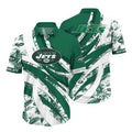 New York Jets Green Breeze Hawaiian - Adult & Kids T-Shirts, Sweatshirts & Hoodies apparel design preview 1