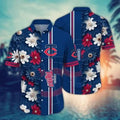 Minnesota Twins Daisy Stripe Hawaiian - Adult & Kids T-Shirts, Sweatshirts & Hoodies apparel design preview 1