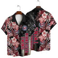 Minnesota Twins Sunset Vibes Hawaiian - Adult & Kids T-Shirts, Sweatshirts & Hoodies apparel design preview 1
