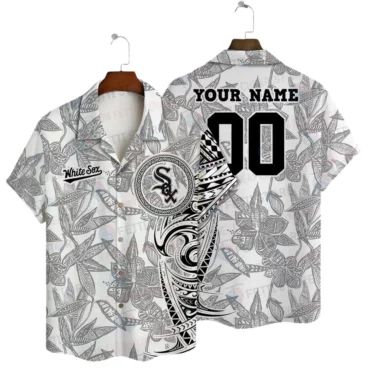 Chicago White Sox Beachfront Beat Hawaiian - Adult & Kids T-Shirts, Sweatshirts & Hoodies apparel design preview 1