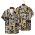 Tampa Bay Rays Vintage Baseball Collage Hawaiian - Adult & Kids T-Shirts, Sweatshirts & Hoodies apparel design preview 1