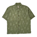 Jamaica Jaxx Floral Hawaiian XL Green Cotton - Adult & Kids T-Shirts, Sweatshirts & Hoodies apparel design preview 1