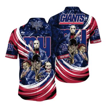New York Giants Horror Legends Hawaiian - Adult & Kids T-Shirts, Sweatshirts & Hoodies apparel design preview 1