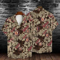 St. Louis Cardinals Tropical Tribal Hawaiian - Adult & Kids T-Shirts, Sweatshirts & Hoodies apparel design preview 1
