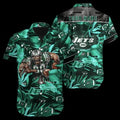 Personalized New York Jets Jungle Fury Hawaiian - Adult & Kids T-Shirts, Sweatshirts & Hoodies apparel design preview 1