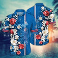 Los Angeles Dodgers Elegant Floral Burst Hawaiian - Adult & Kids T-Shirts, Sweatshirts & Hoodies apparel design preview 1