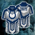 Indianapolis Colts Sunset Gridiron Hawaiian - Adult & Kids T-Shirts, Sweatshirts & Hoodies apparel design preview 1