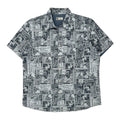 Rivers Graphic Hawaiian XL Black White Cotton - Adult & Kids T-Shirts, Sweatshirts & Hoodies apparel design preview 1