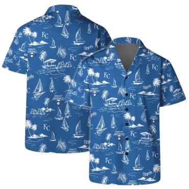 Kansas City Royals Beach Life Hawaiian - Adult & Kids T-Shirts, Sweatshirts & Hoodies apparel design preview 1