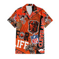 Cleveland Browns Hawaiian For Life 613401 - Adult & Kids T-Shirts, Sweatshirts & Hoodies apparel design preview 1