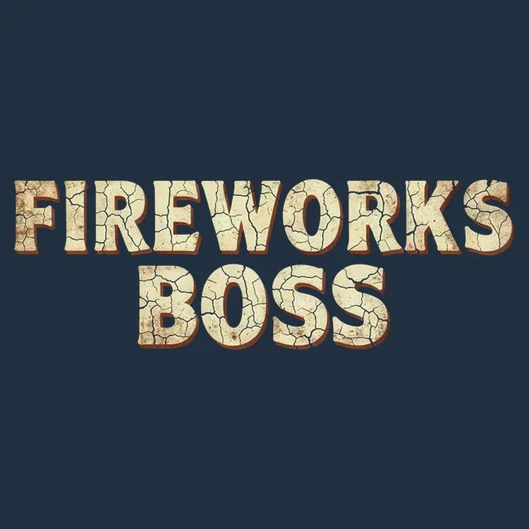 Fireworks Boss - Adult & Kids T-Shirts, Sweatshirts & Hoodies apparel design preview 1