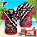 Personalized Atlanta Falcons Stars and Stripes - Adult & Kids T-Shirts, Sweatshirts & Hoodies apparel design preview 1