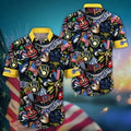 Milwaukee Brewers Tiki Celebration Hawaiian - Adult & Kids T-Shirts, Sweatshirts & Hoodies apparel design preview 1