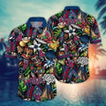 Los Angeles Angels Tiki Volcano Hawaiian - Adult & Kids T-Shirts, Sweatshirts & Hoodies apparel design preview 1