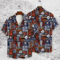 Houston Astros Island Mosaic Hawaiian - Adult & Kids T-Shirts, Sweatshirts & Hoodies apparel design preview 1
