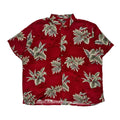 Croft Barrow Floral Hawaiian 2XL Red Cotton - Adult & Kids T-Shirts, Sweatshirts & Hoodies apparel design preview 1