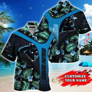 Personalized Carolina Panthers Panther Paradise - Adult & Kids T-Shirts, Sweatshirts & Hoodies apparel design preview 1