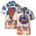 New York Mets Team Logo One Pride Hawaiian - Adult & Kids T-Shirts, Sweatshirts & Hoodies apparel design preview 1