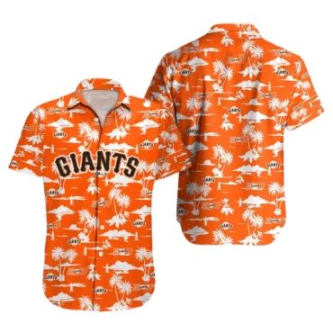 San Francisco Giants Island Life Hawaiian - Adult & Kids T-Shirts, Sweatshirts & Hoodies apparel design preview 1