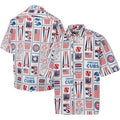 Chicago Cubs All-American Celebration Hawaiian - Adult & Kids T-Shirts, Sweatshirts & Hoodies apparel design preview 1