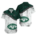 New York Jets Tribal Legacy Hawaiian - Adult & Kids T-Shirts, Sweatshirts & Hoodies apparel design preview 1