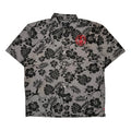 Quiksilver Floral Hawaiian XL Grey Cotton - Adult & Kids T-Shirts, Sweatshirts & Hoodies apparel design preview 1