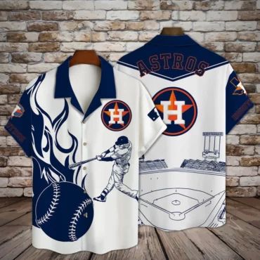 Houston Astros All-Star Strike Hawaiian - Adult & Kids T-Shirts, Sweatshirts & Hoodies apparel design preview 1
