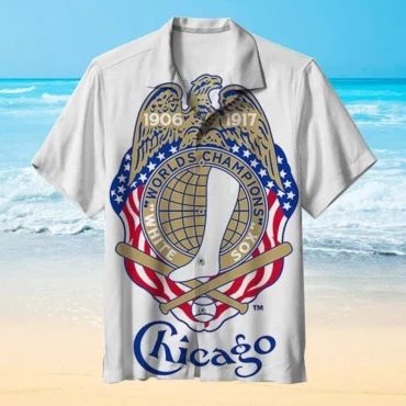 Chicago White Sox World Champions Hawaiian - Adult & Kids T-Shirts, Sweatshirts & Hoodies apparel design preview 1