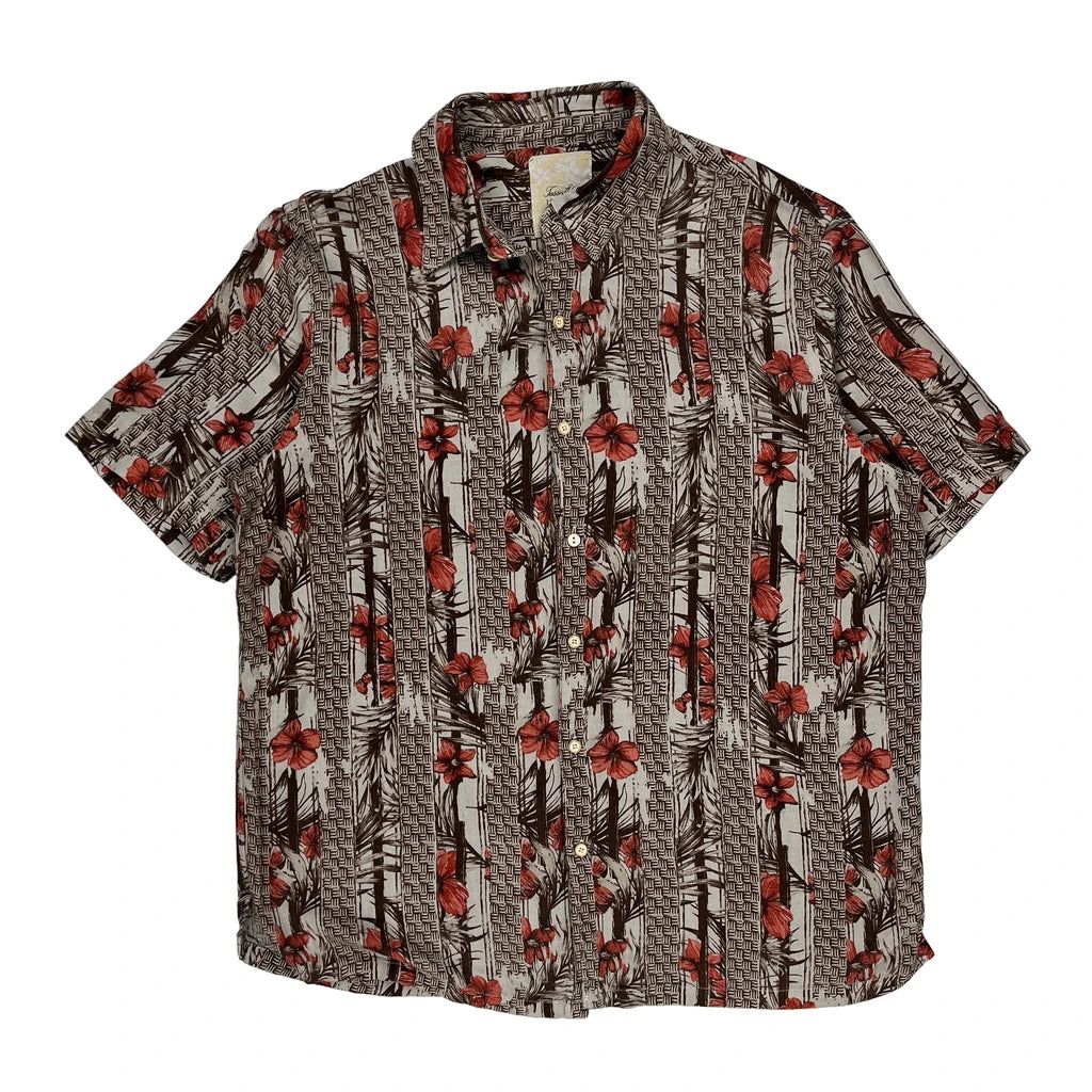 Tasso Elba Floral Hawaiian XL Multicoloured Silk - Adult & Kids T-Shirts, Sweatshirts & Hoodies apparel design preview 1