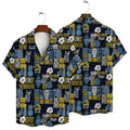 Tampa Bay Rays Tribal Patchwork Hawaiian - Adult & Kids T-Shirts, Sweatshirts & Hoodies apparel design preview 1