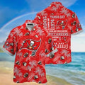 Tampa Bay Buccaneers Seaside Buccaneer Hawaiian - Adult & Kids T-Shirts, Sweatshirts & Hoodies apparel design preview 1