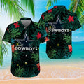 Dallas Cowboys Hawaiian Tropical Night Design 724767 - Adult & Kids T-Shirts, Sweatshirts & Hoodies apparel design preview 1