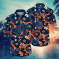 Detroit Tigers Vintage Floral Medley Hawaiian - Adult & Kids T-Shirts, Sweatshirts & Hoodies apparel design preview 1