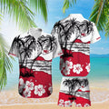 Kansas City Chiefs Hawaiian Island Escape Design - Adult & Kids T-Shirts, Sweatshirts & Hoodies apparel design preview 1