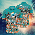 Miami Dolphins Hawaiian Sunset Surf Design 347267 - Adult & Kids T-Shirts, Sweatshirts & Hoodies apparel design preview 1