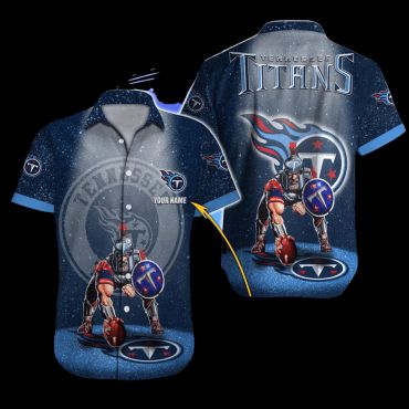Tennessee Titans Warrior Spirit Hawaiian - Adult & Kids T-Shirts, Sweatshirts & Hoodies apparel design preview 1