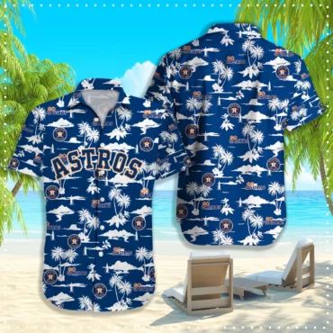 Houston Astros Island Adventure Hawaiian - Adult & Kids T-Shirts, Sweatshirts & Hoodies apparel design preview 1