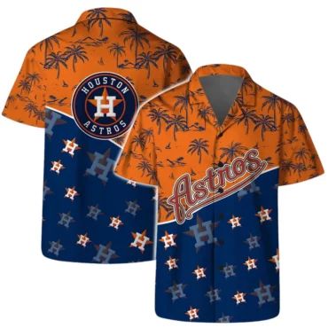 Houston Astros Palm Coast Hawaiian - Adult & Kids T-Shirts, Sweatshirts & Hoodies apparel design preview 1
