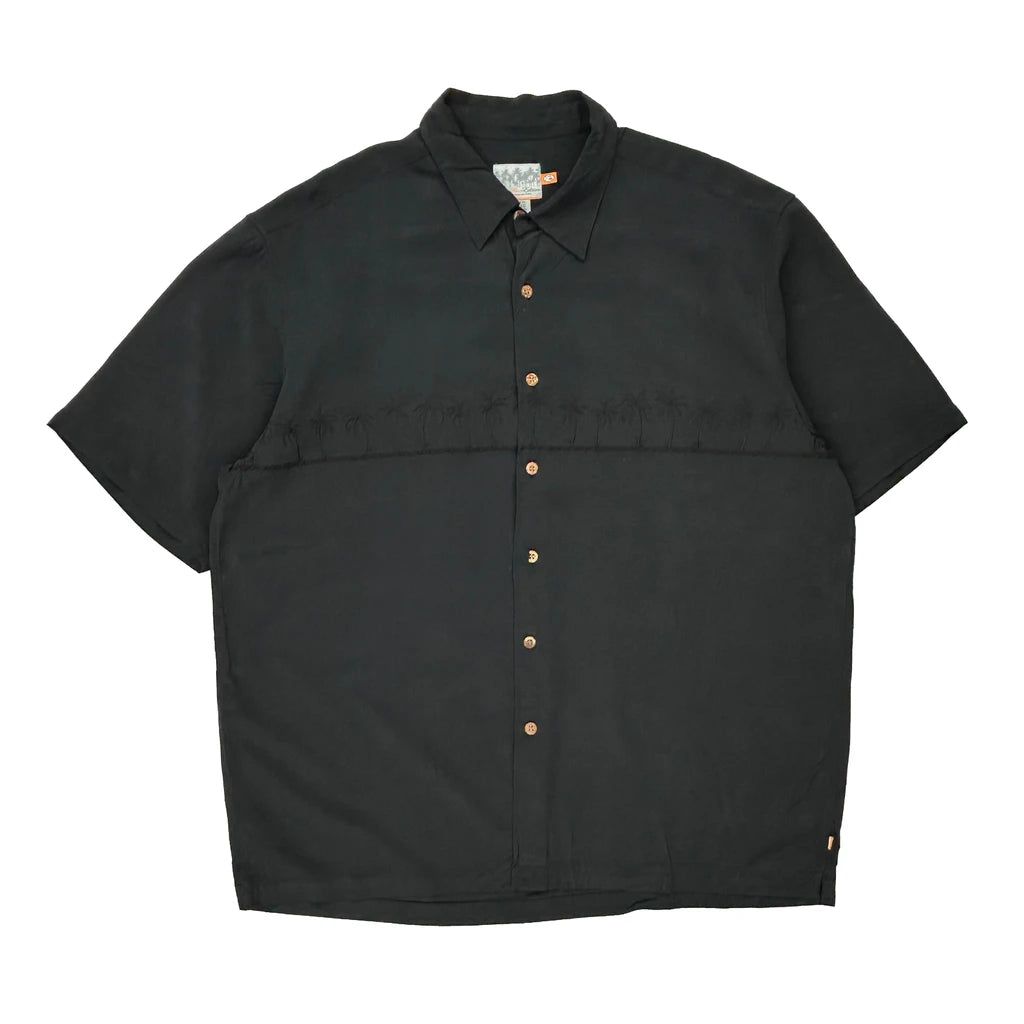 Comfort Fit Quiksilver Hawaiian XL Black Cotton - Adult & Kids T-Shirts, Sweatshirts & Hoodies apparel design preview 1