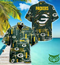 Green Bay Packers Hawaiian Aloha Rip Design 221745 - Adult & Kids T-Shirts, Sweatshirts & Hoodies apparel design preview 1