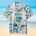 Miami Dolphins Hawaiian For The Win 325547 - Adult & Kids T-Shirts, Sweatshirts & Hoodies apparel design preview 1