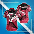 Atlanta Falcons Dynamic Stripes Hawaiian - Adult & Kids T-Shirts, Sweatshirts & Hoodies apparel design preview 1