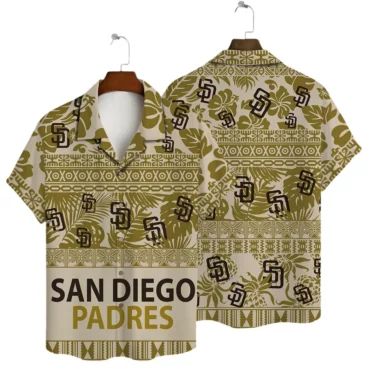 San Diego Padres Tribal Breeze Hawaiian - Adult & Kids T-Shirts, Sweatshirts & Hoodies apparel design preview 1