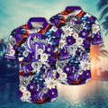 Colorado Rockies Floral Paradise Hawaiian - Adult & Kids T-Shirts, Sweatshirts & Hoodies apparel design preview 1