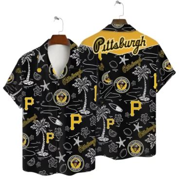 Pittsburgh Pirates Beach Paradise Hawaiian - Adult & Kids T-Shirts, Sweatshirts & Hoodies apparel design preview 1