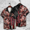 St. Louis Cardinals Patriotic Floral Hawaiian - Adult & Kids T-Shirts, Sweatshirts & Hoodies apparel design preview 1