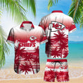 Kansas City Chiefs Hawaiian Ocean Breeze Design by - Adult & Kids T-Shirts, Sweatshirts & Hoodies apparel design preview 1