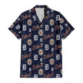 Detroit Tigers Logo Collage Hawaiian - Adult & Kids T-Shirts, Sweatshirts & Hoodies apparel design preview 1