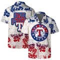 Texas Rangers Pride Floral Hawaiian - Adult & Kids T-Shirts, Sweatshirts & Hoodies apparel design preview 1