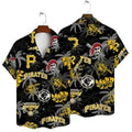 Pittsburgh Pirates Tropical Vibe Hawaiian - Adult & Kids T-Shirts, Sweatshirts & Hoodies apparel design preview 1
